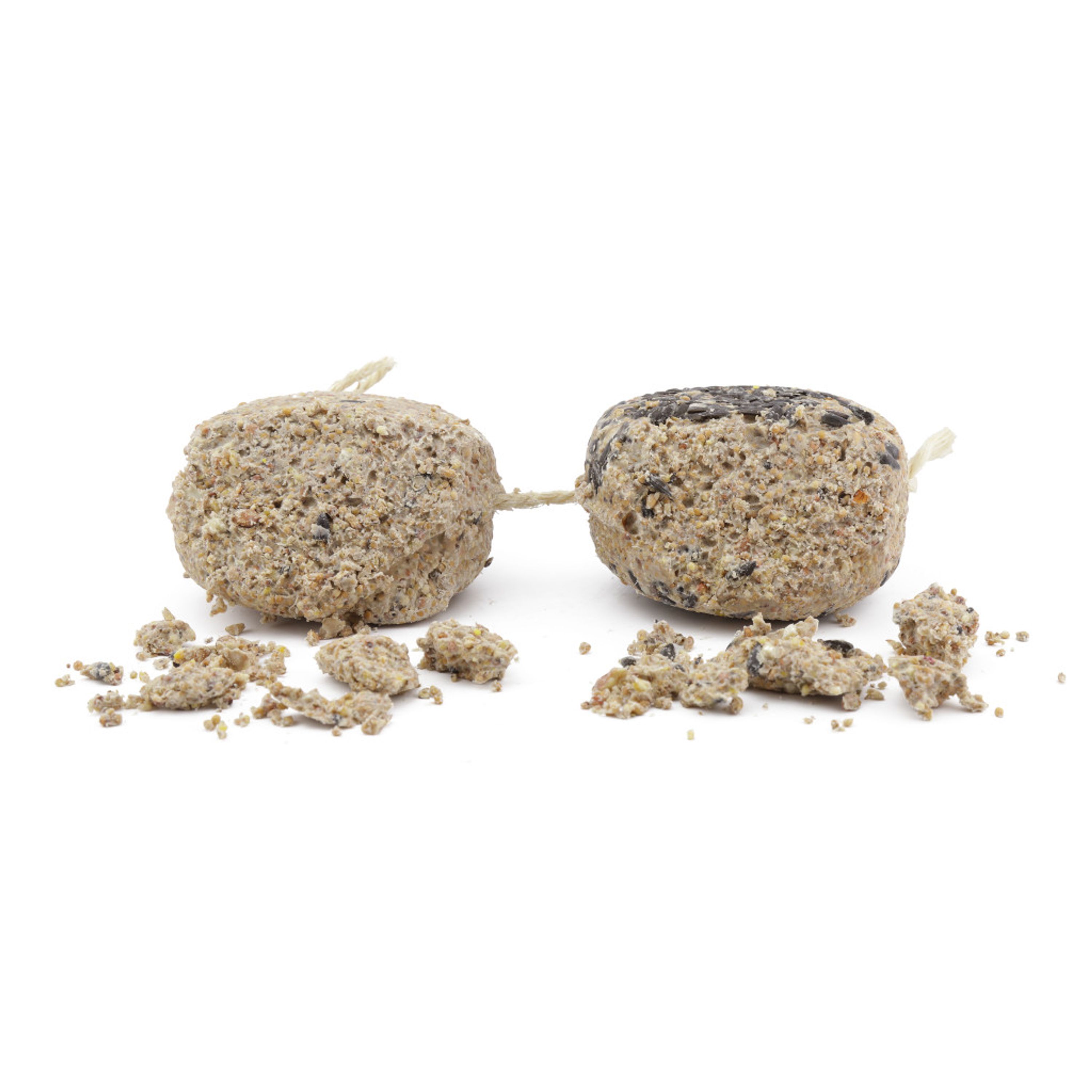 Doppel-Meisenknödel mit Kordel | Vogelfutter | CJ Wildlife